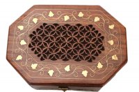 Holz- Box "Okta", 17x12 cm