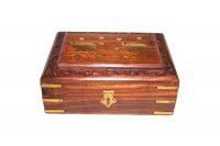 Holz- Box "Elefant", 17x12 cm