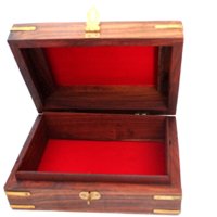 Holz- Box "Elefant", 17x12 cm