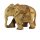 Elefant, geschmückt, Rüssel unten, hell, 6,25 cm