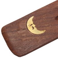 Räucherbrettchen mit Halbmond, 25cm.