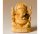 Ganesha aus Buchsbaumholz, offen, hell, 7,5 cm