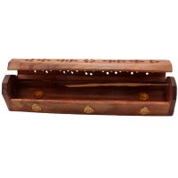 Räucherstäbchenbox mit 3 Ganeshas