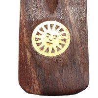 Räucherbrettchen mit Sonne, 25 cm