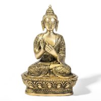 Buddha "Life" sitzend 17 cm