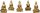 Buddha "Life" sitzend 17 cm