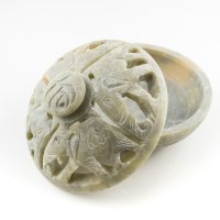 Potpouridose/Räucherstäbchenhalter, ca 5 cm Elefant