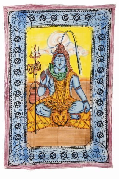Tagesdecke "Götter", 150x225 cm Shiva