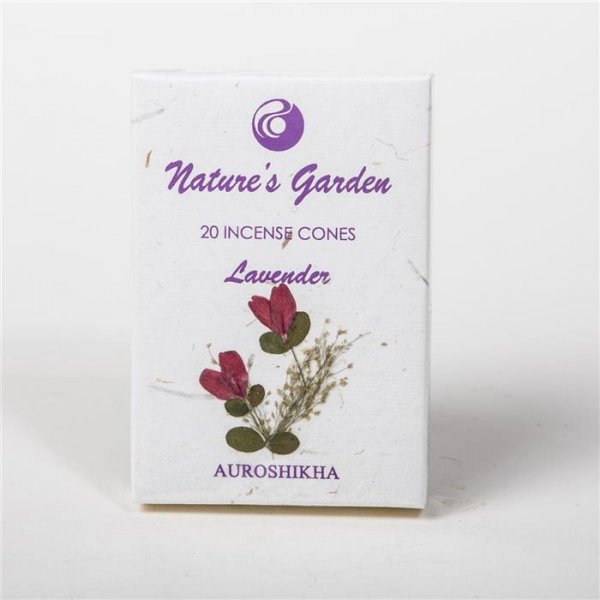 Nature`s Garden Räucherkegel 20 Stk. Lavendel