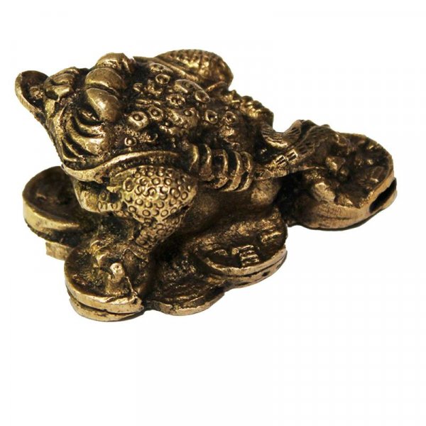 Dreibeiniger Frosch aus Fengshui Einfarbig