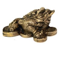 Dreibeiniger Frosch aus Fengshui Einfarbig
