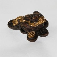 Dreibeiniger Frosch aus Fengshui 2 Farbig