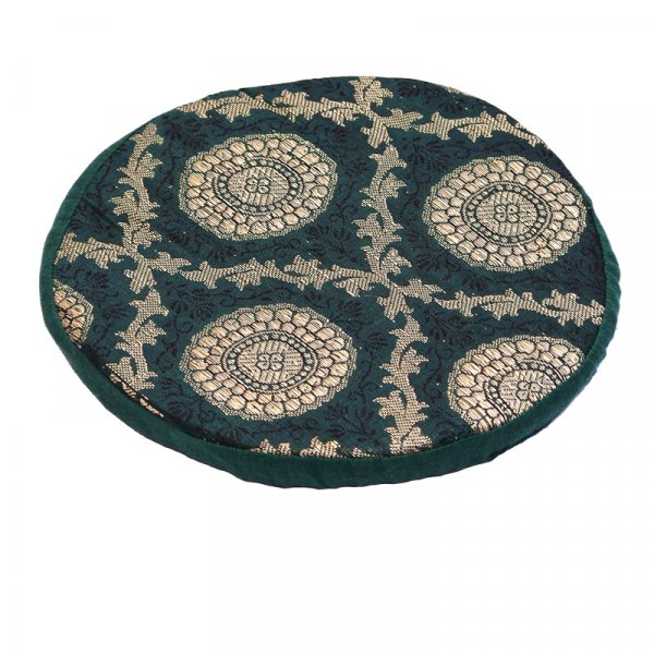 Klangschalenunterlage, rund 10 cm, Grün