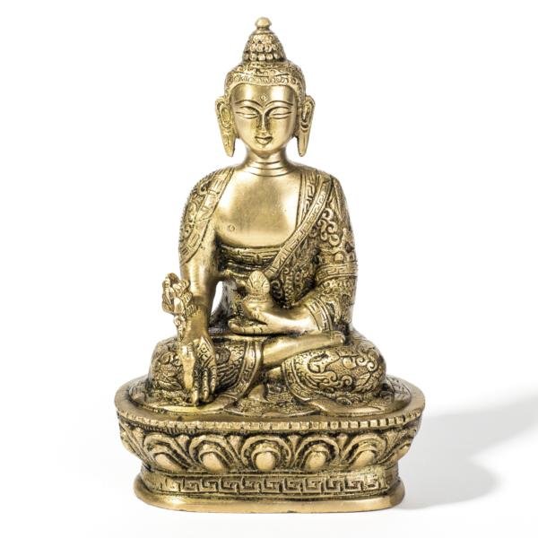Buddha "Medizinbuddha" sitzend 17 cm