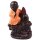 R&auml;ucherkegelhalter- &quot;Baby Buddha&quot;,aus Polyresin, ca 10cm