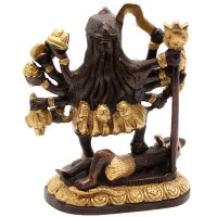 Kali 15 cm zweifarbig (Gold-Kupfer)