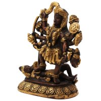 Kali 15 cm zweifarbig (Gold-Kupfer)