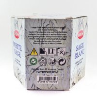 HEM Backflow Räucherkegel, 40 Stk White Sage