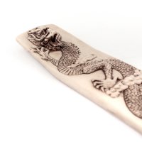 Räucherstäbchenhalter "Drache", 25 cm Schwarz