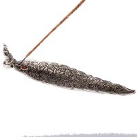 Räucherbrett mit Figuren, ca 25 cm Buddha