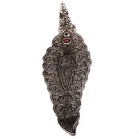 Räucherbrett mit Figuren, ca 25 cm Buddha