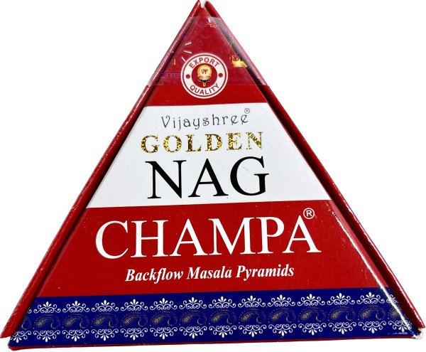 NAG - Backflowräucherkegel, 10 Stk. Nag Champa