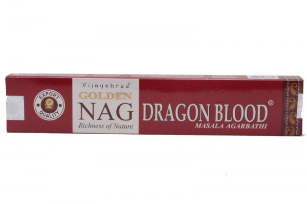 Räucherstäbchen - Golden Nag  15g Drachenblut