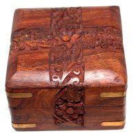 Box - "Antik", ca.10x10 cm