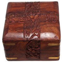 Box - "Antik", ca.10x10 cm
