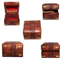 Box - "Antik", ca.10x10 cm