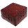 Box "K.T." aus Palisanderholz,ca. 10x10 cm