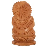 Buddha aus Holz 6,25 cm