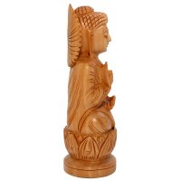 Buddha aus Holz 15 cm