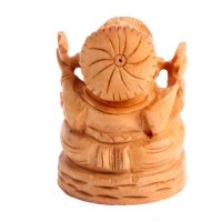 Hoiz- Ganesha, offen, ca 5 cm