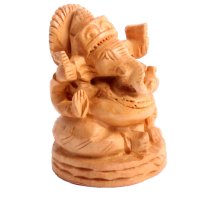 Hoiz- Ganesha, offen, ca 5 cm