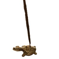 Messingtiere als Räucherstäbchenhalter, ca 3 cm