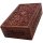 Box "K.T." aus Palisanderholz, 20x12 cm