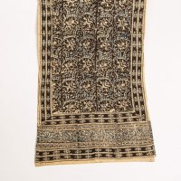 Kalamkarischals aus Baumwolle, versch. Motive, 35x180 cm