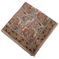 Kalamkari- Bandanatuch, 55x55 cm. versch. Motive