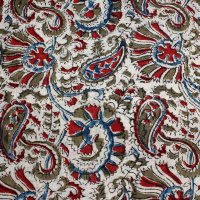 Kalamkari Tuch 110x110cm, Pesleymuster