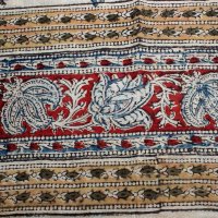 Kalamkari Tuch 110x110cm, Pesleymuster