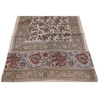 Kalamkarischals aus Baumwolle, 35x180 cm Mit Ranken