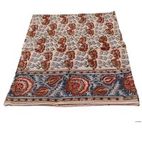 Kalamkarischals aus Baumwolle,  35x180 cm Mit Elefanten