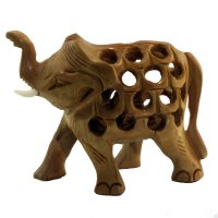 Elefant in Elefant Rüssel hoch 5 cm