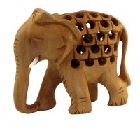 Elefant in Elefant Rüssel unten 5 cm