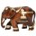 Elefant, geschmückt, dunkel, 7,5 cm