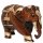Elefant, geschmückt, dunkel, 7,5 cm