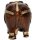 Elefant, geschmückt, dunkel, 7,5 cm