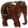Elefant, geschmückt, dunkel, 10 cm