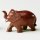 Elefant aus Rotholz